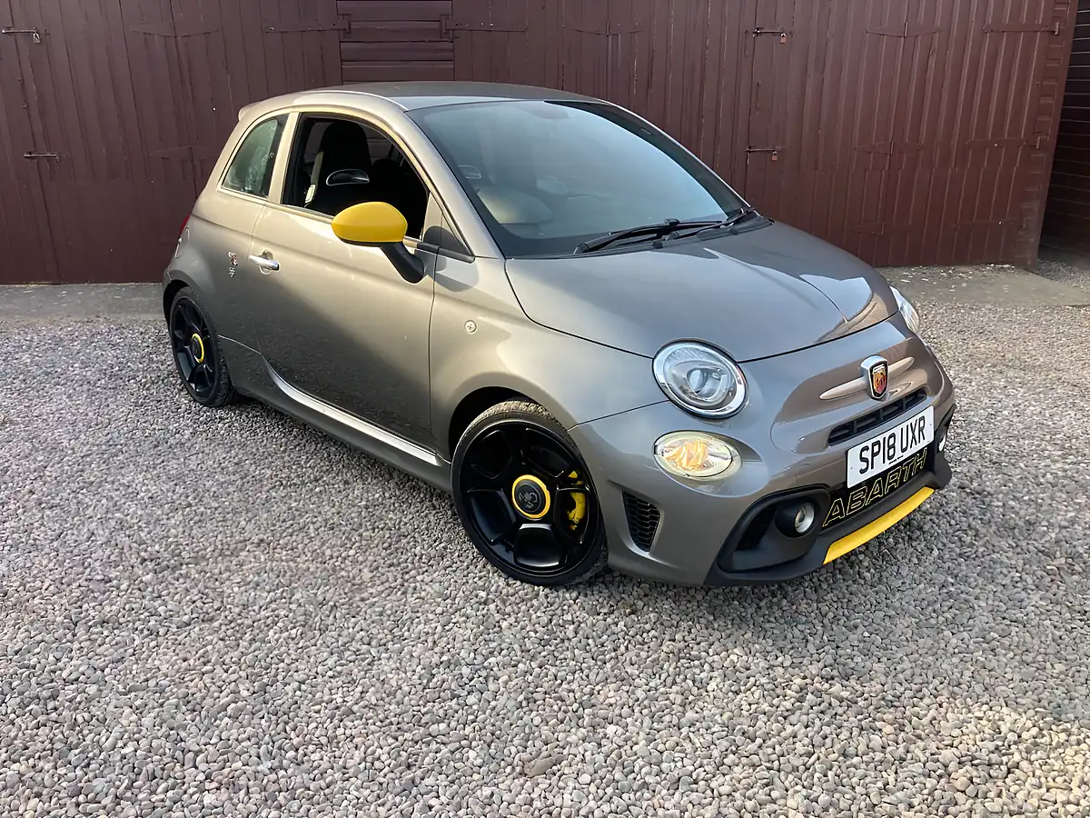 Used 2018 Abarth 595 Trofeo Grey - Front View