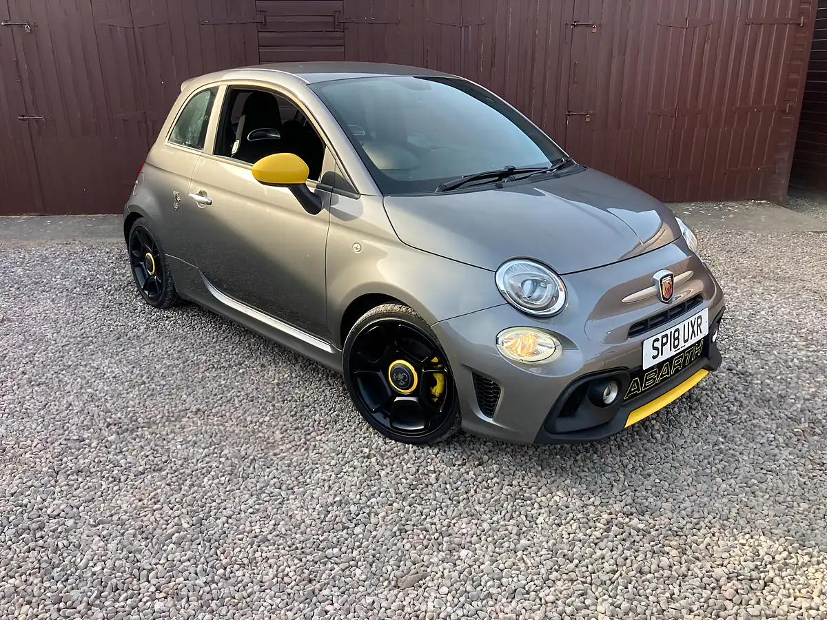 Used 2018 Abarth 595 Trofeo Grey - Interior and Exterior details 11