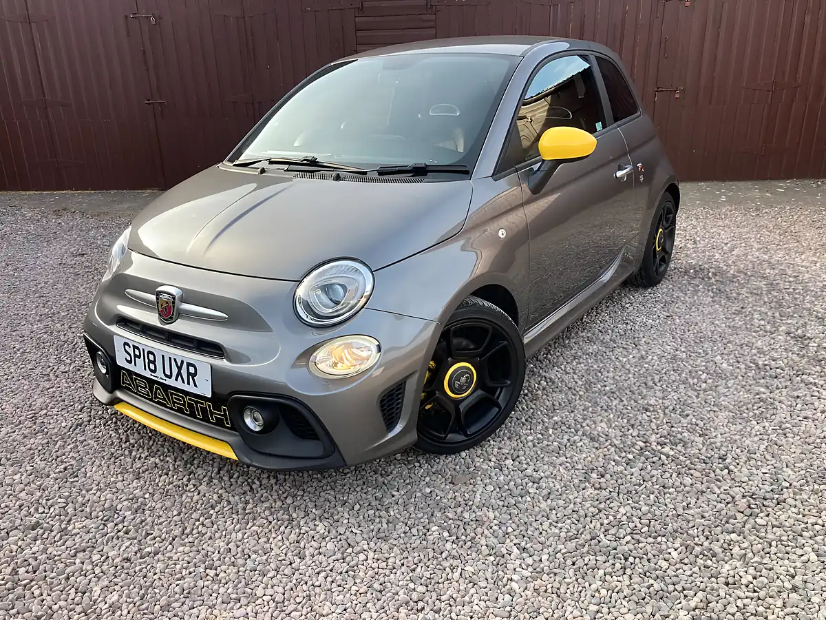 Used 2018 Abarth 595 Trofeo Grey - Interior and Exterior details 2