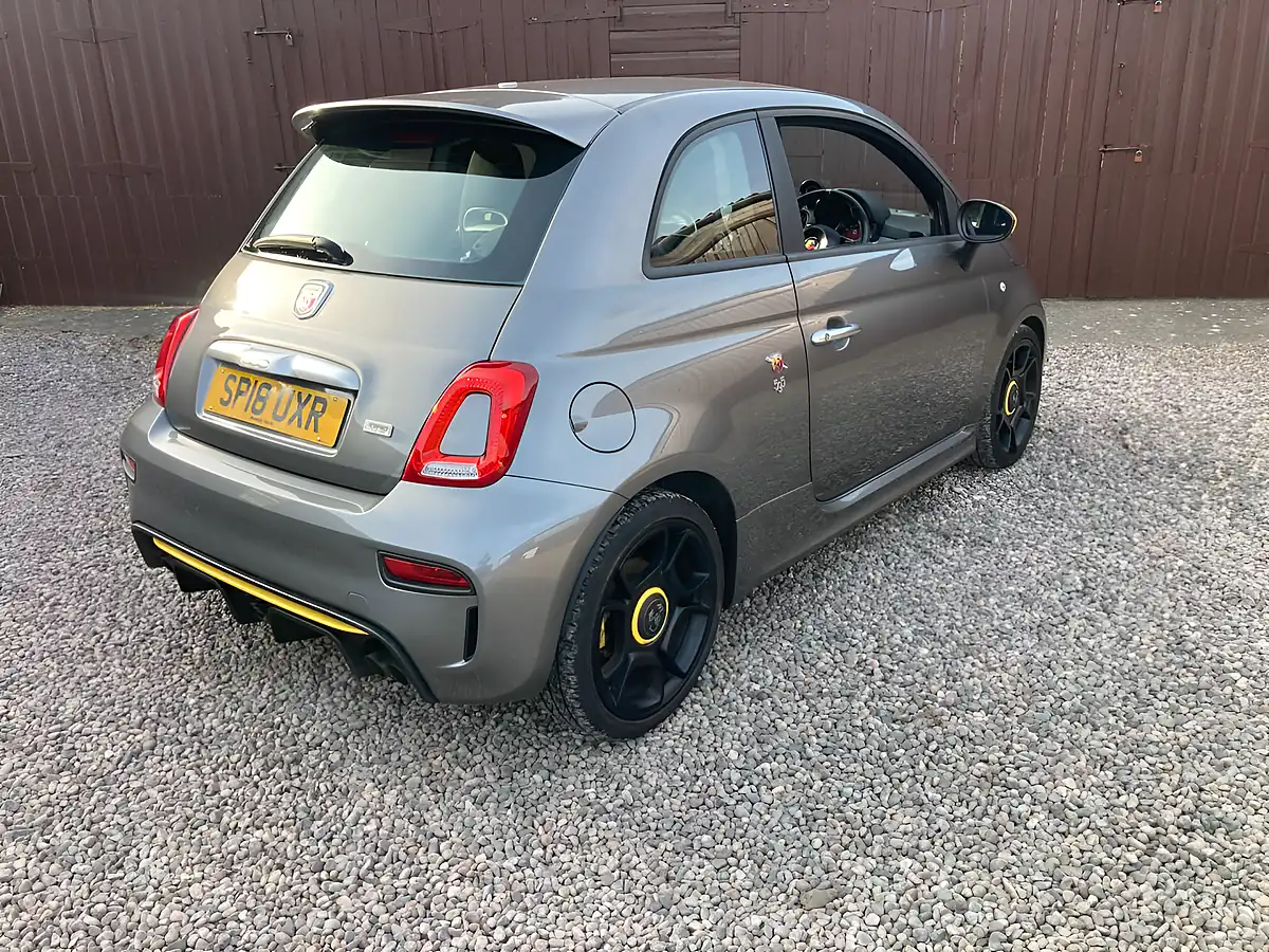 Used 2018 Abarth 595 Trofeo Grey - Interior and Exterior details 3