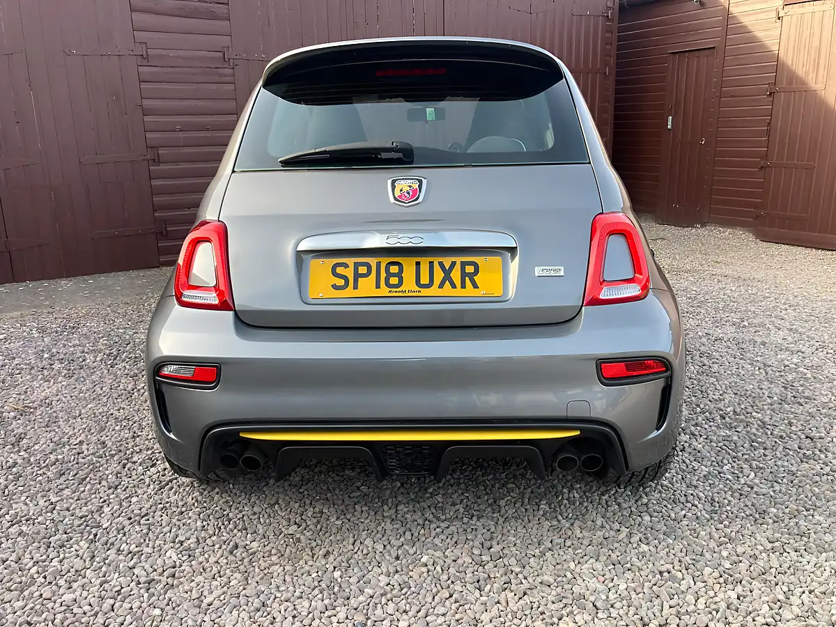Used 2018 Abarth 595 Trofeo Grey - Interior and Exterior details 6