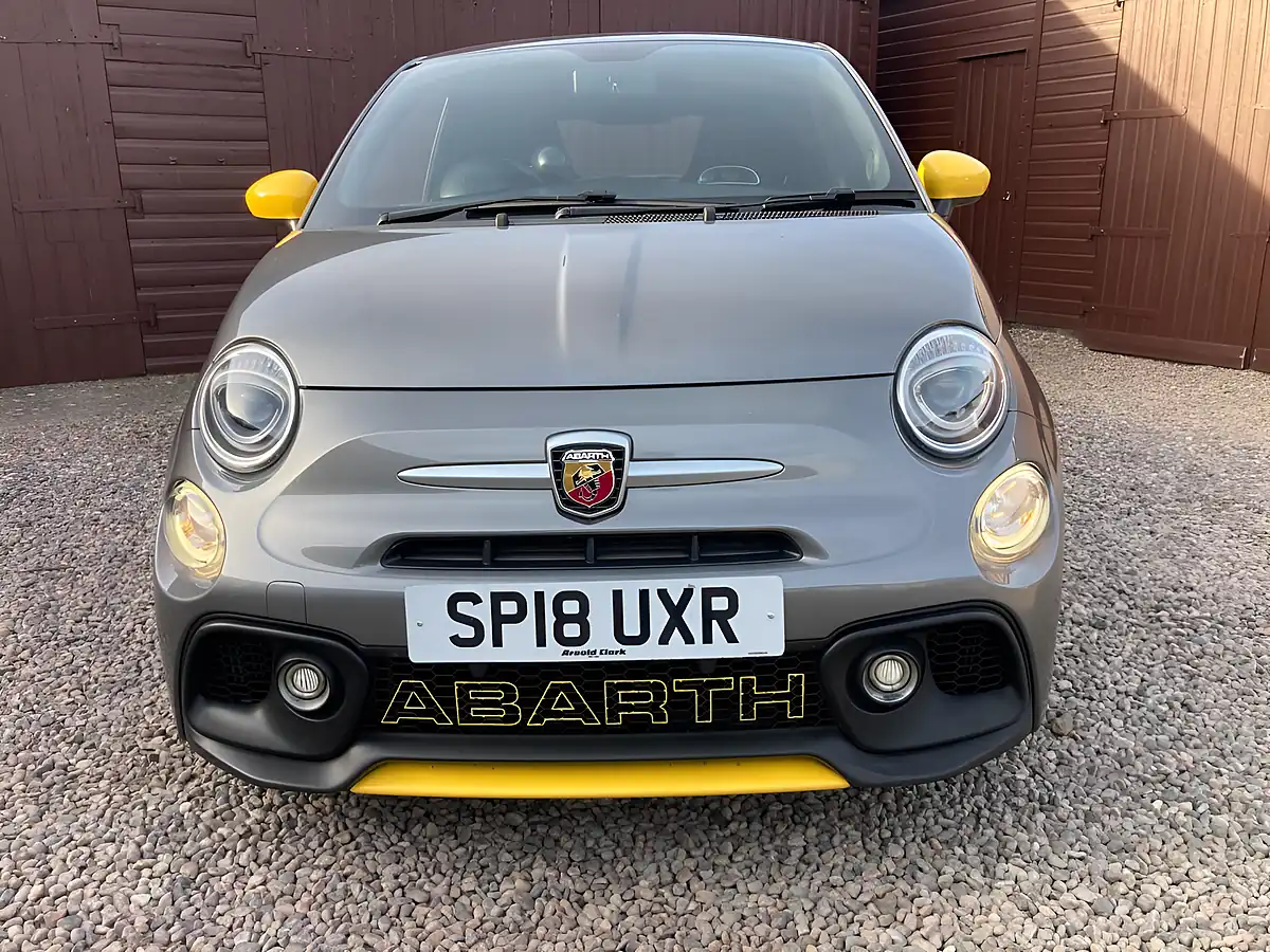 Used 2018 Abarth 595 Trofeo Grey - Interior and Exterior details 7