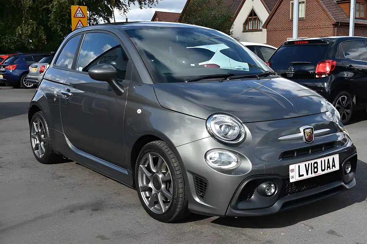Used 2018 Abarth 595 Trofeo Trofeo Grey - Front View