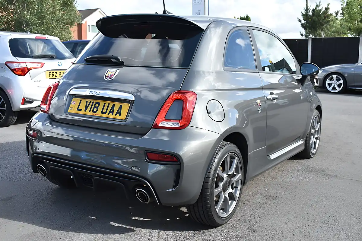 Used 2018 Abarth 595 Trofeo Trofeo Grey - Interior and Exterior details 6