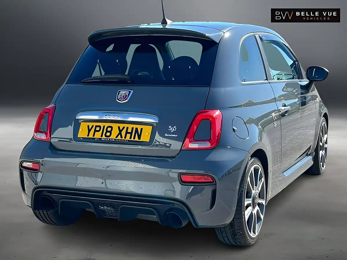 Used 2018 Abarth 595 Turismo Circuit Grey - Interior and Exterior details 9