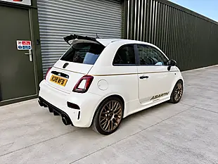 Used 2018 Abarth 595 White - Interior and Exterior details 10