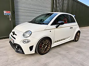 Used 2018 Abarth 595 White - Interior and Exterior details 12