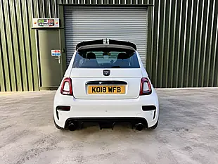 Used 2018 Abarth 595 White - Interior and Exterior details 3