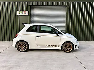 Used 2018 Abarth 595 White - Interior and Exterior details 5