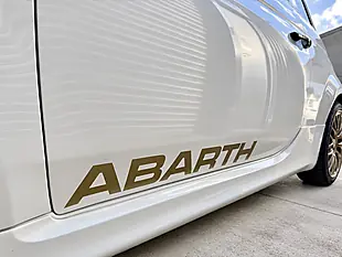 Used 2018 Abarth 595 White - Interior and Exterior details 8