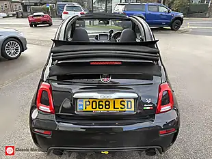 Used 2018 Abarth 595C Turismo Scorpione Black - Interior and Exterior details 10