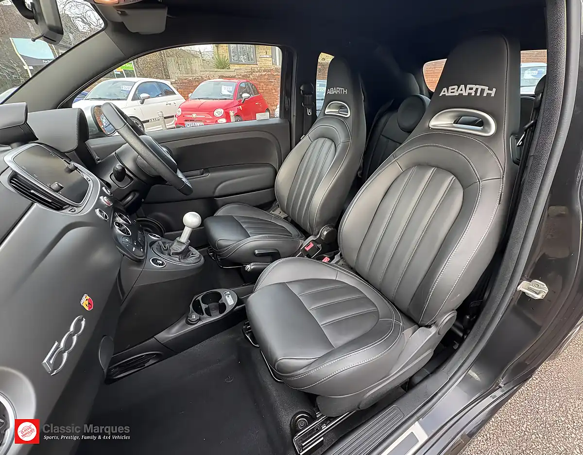 Used 2018 Abarth 595C Turismo Scorpione Black - Interior and Exterior details 14