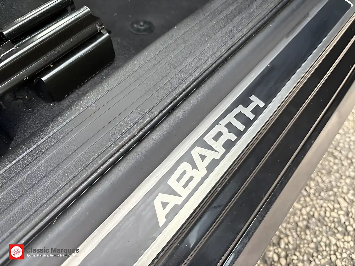 Used 2018 Abarth 595C Turismo Scorpione Black - Interior and Exterior details 15