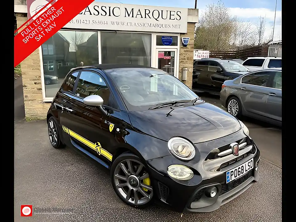 Used 2018 Abarth 595C Turismo Scorpione Black - Interior and Exterior details 20