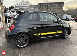 Used 2018 Abarth 595C Turismo Scorpione Black - Interior and Exterior details 3