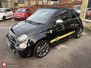 Used 2018 Abarth 595C Turismo Scorpione Black - Interior and Exterior details 4