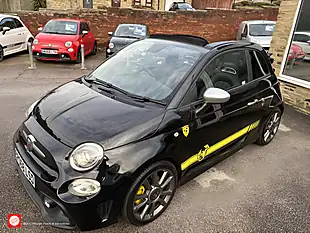 Used 2018 Abarth 595C Turismo Scorpione Black - Interior and Exterior details 5