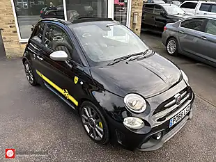 Used 2018 Abarth 595C Turismo Scorpione Black - Interior and Exterior details 8