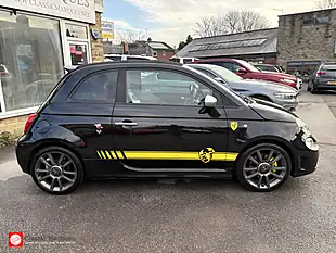 Used 2018 Abarth 595C Turismo Scorpione Black - Interior and Exterior details 9