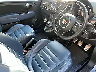 Used 2018 Abarth 695 Rivale Cabrio Riva Blue/Grey - Interior and Exterior details 10
