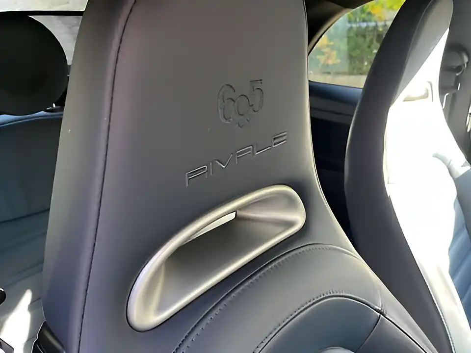 Used 2018 Abarth 695 Rivale Cabrio Riva Blue/Grey - Interior and Exterior details 11