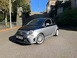 Used 2018 Abarth 695 Rivale Cabrio Riva Blue/Grey - Interior and Exterior details 17