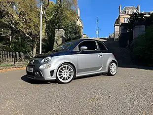 Used 2018 Abarth 695 Rivale Cabrio Riva Blue/Grey - Interior and Exterior details 18