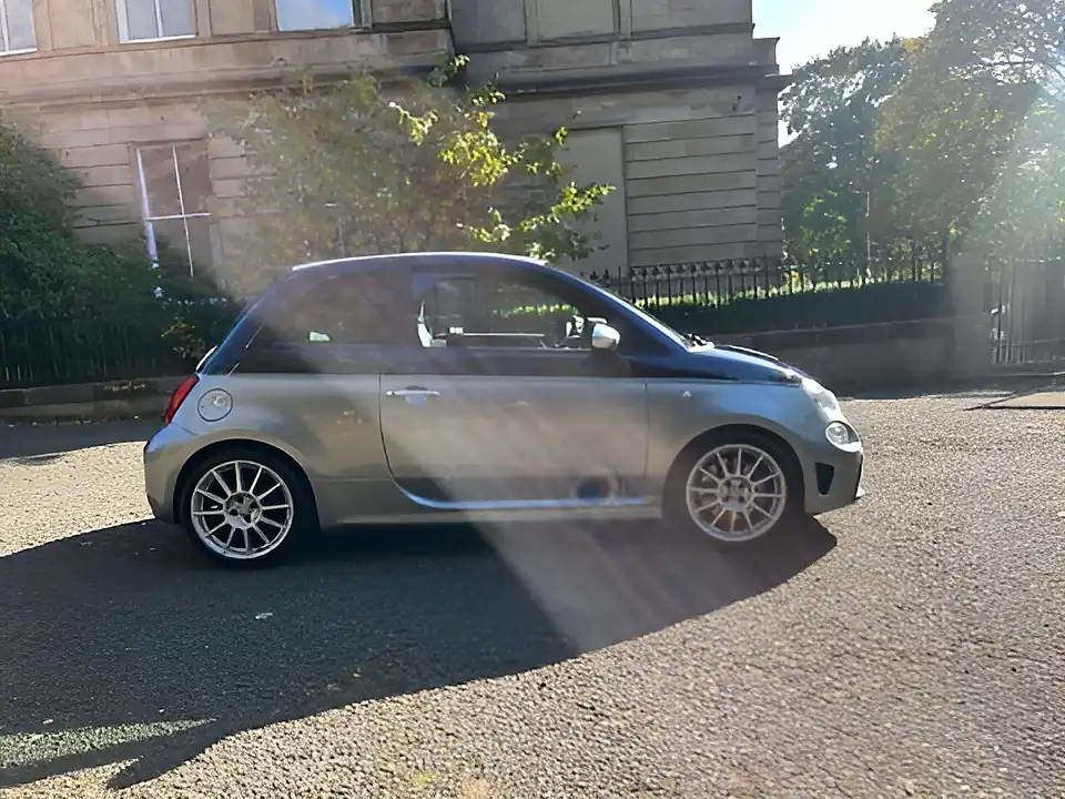 Used 2018 Abarth 695 Rivale Cabrio Riva Blue/Grey - Interior and Exterior details 5