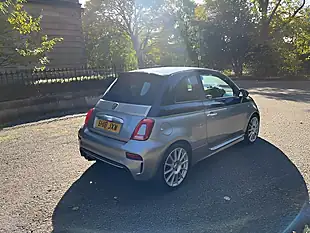 Used 2018 Abarth 695 Rivale Cabrio Riva Blue/Grey - Interior and Exterior details 6
