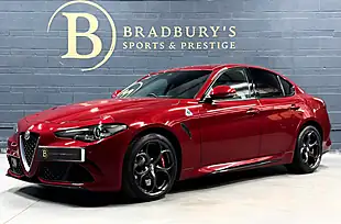 Used 2018 Alfa Romeo Giulia Quadrifoglio Red - Interior and Exterior details 10