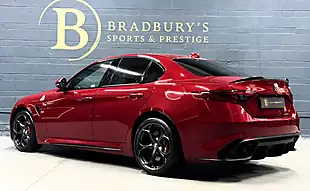 Used 2018 Alfa Romeo Giulia Quadrifoglio Red - Interior and Exterior details 13