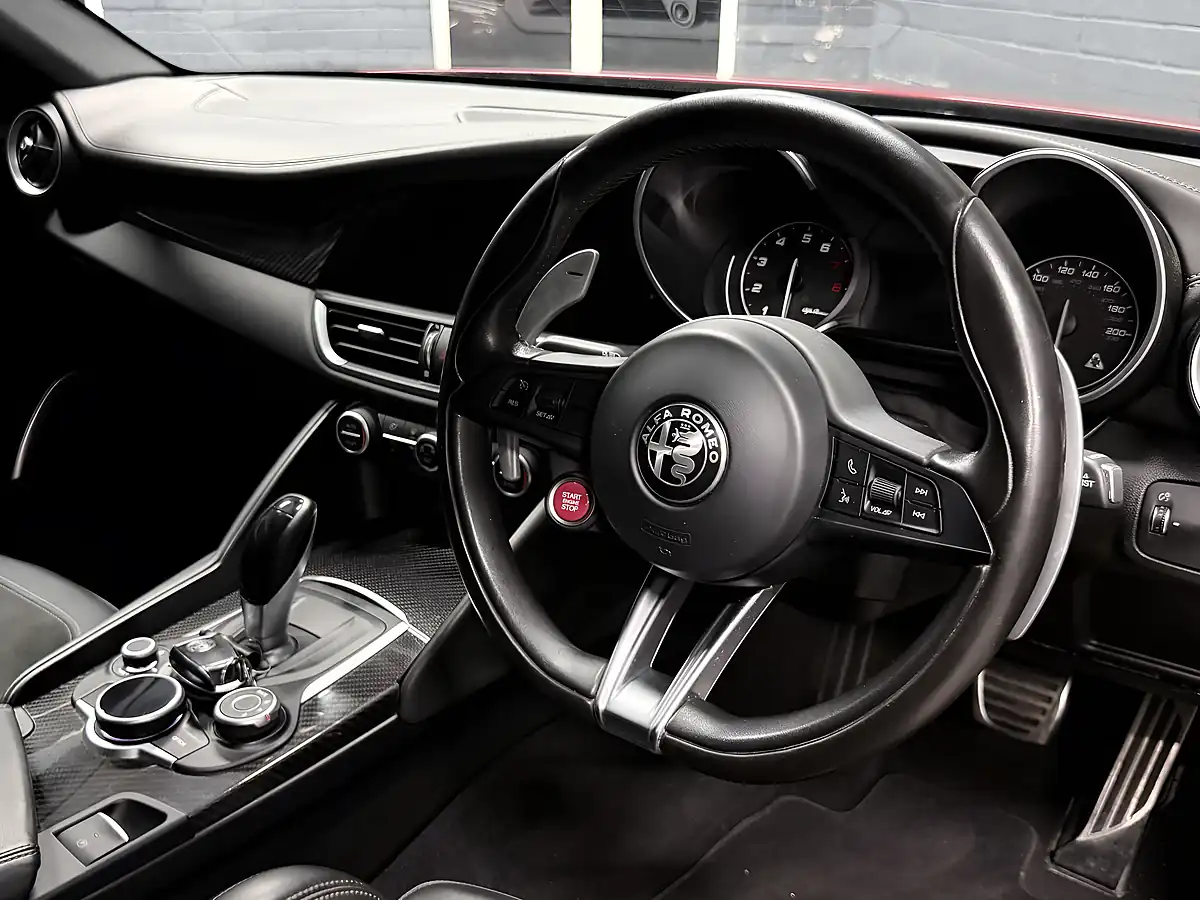 Used 2018 Alfa Romeo Giulia Quadrifoglio Red - Interior and Exterior details 18