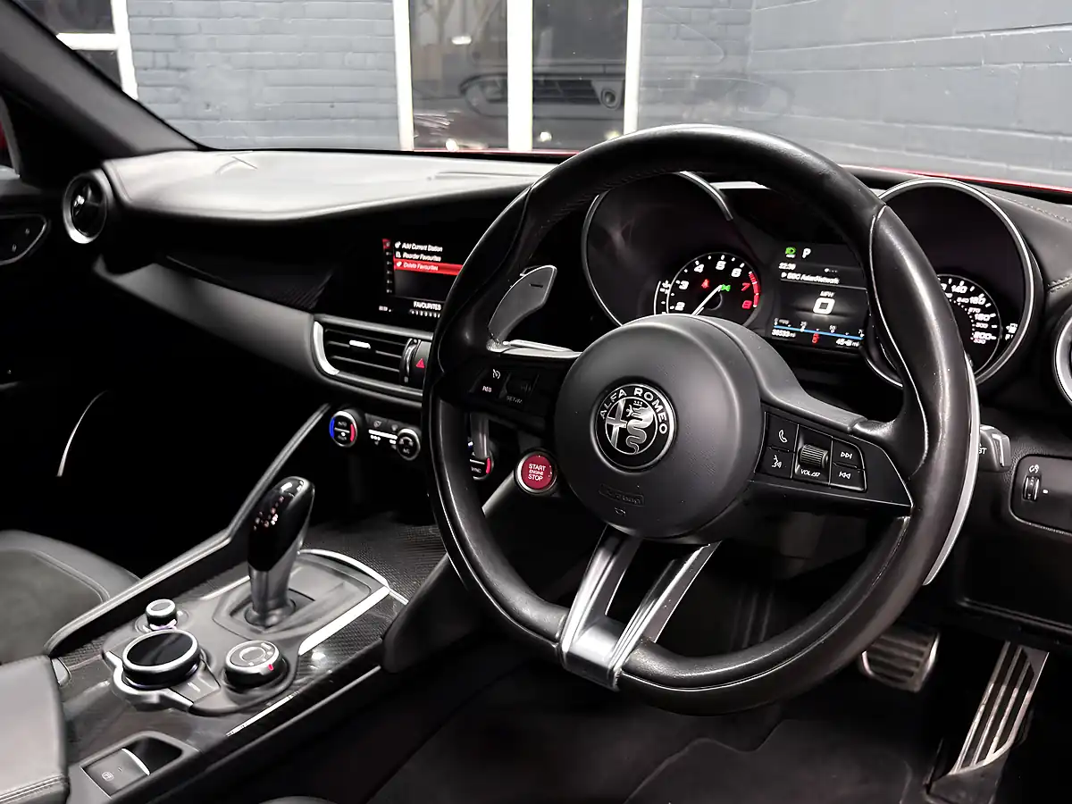 Used 2018 Alfa Romeo Giulia Quadrifoglio Red - Interior and Exterior details 19