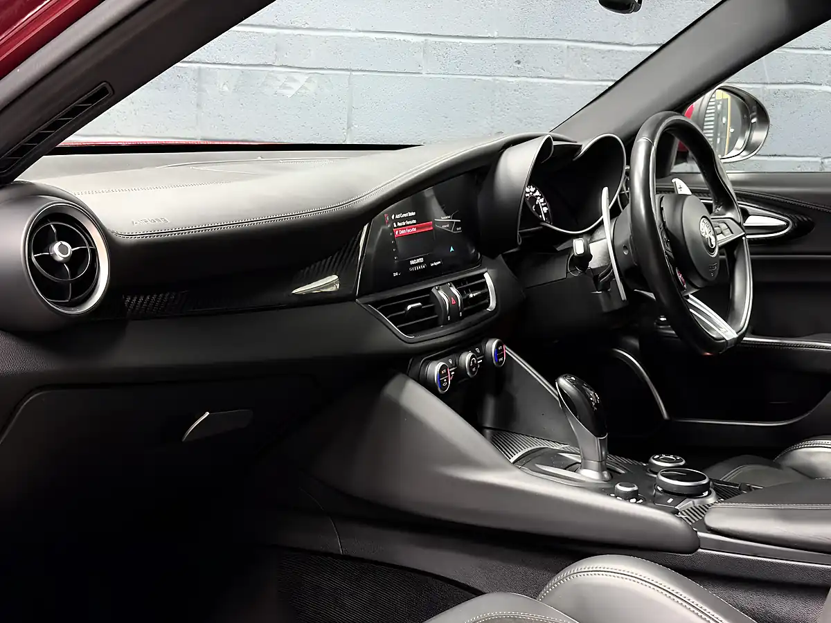 Used 2018 Alfa Romeo Giulia Quadrifoglio Red - Interior and Exterior details 20