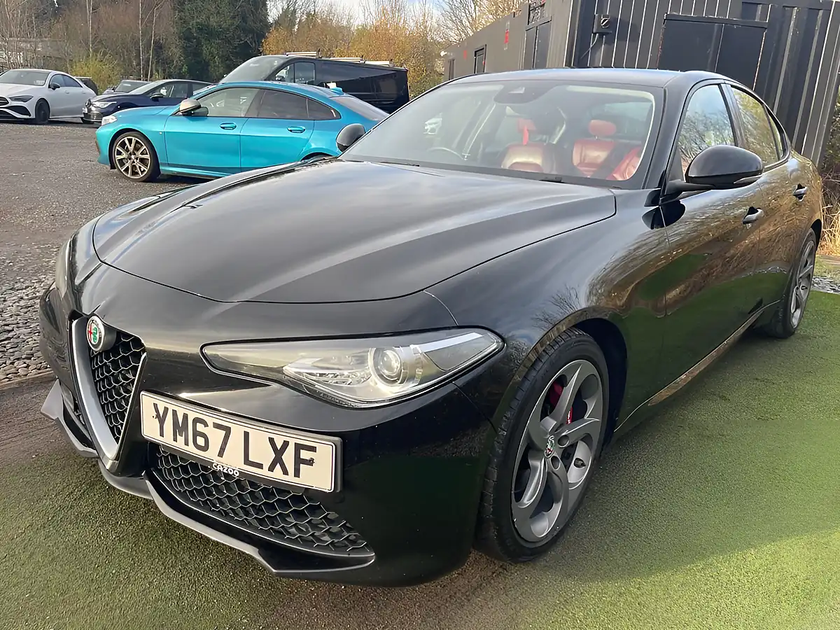Used 2018 Alfa Romeo Giulia Speciale Black - Interior and Exterior details 10
