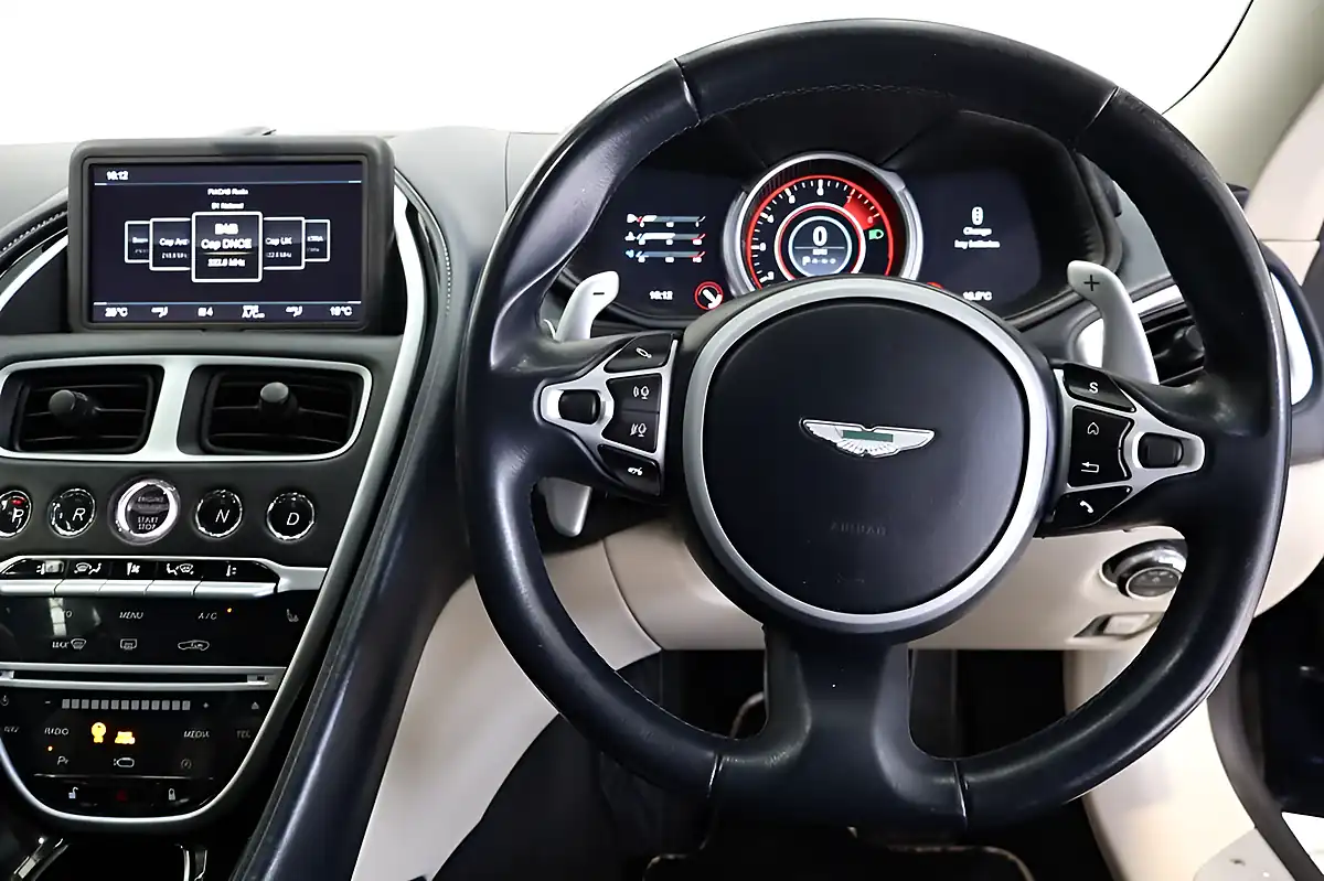 Used 2018 Aston Martin DB11 Coupe Blue - Interior and Exterior details 10