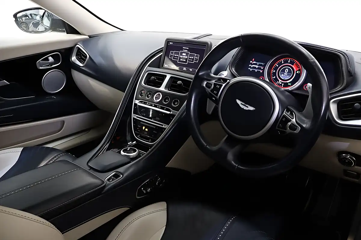 Used 2018 Aston Martin DB11 Coupe Blue - Interior and Exterior details 12