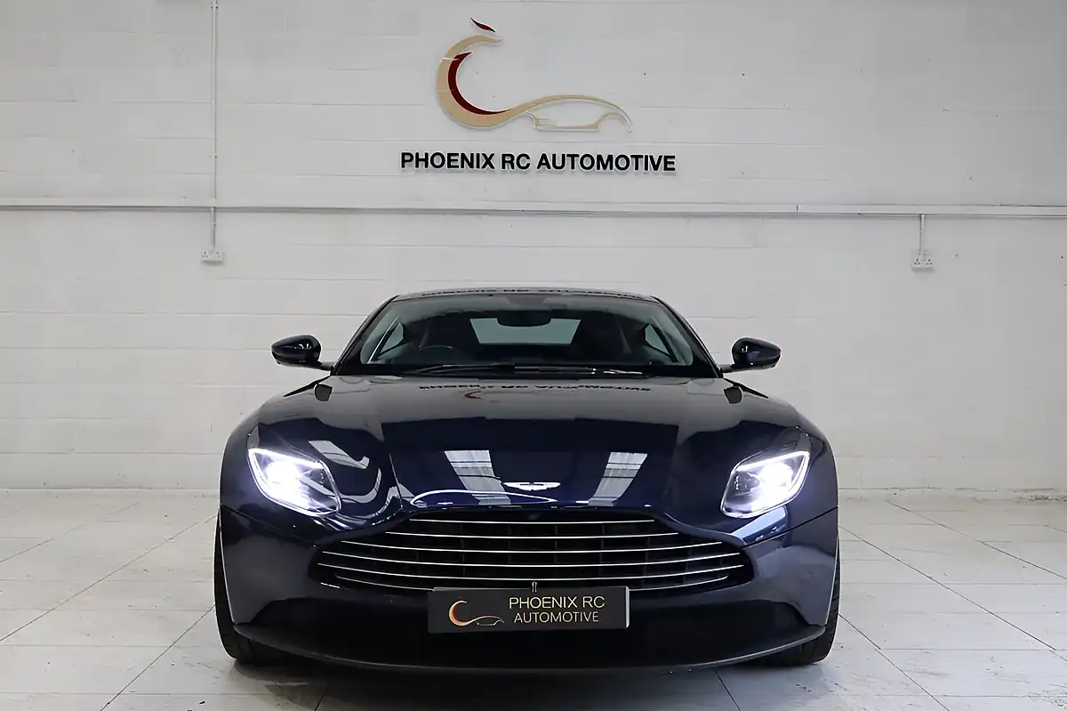 Used 2018 Aston Martin DB11 Coupe Blue - Interior and Exterior details 4