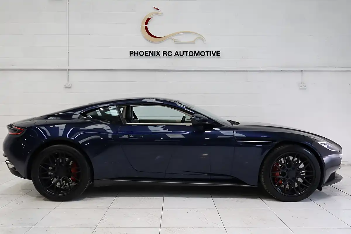 Used 2018 Aston Martin DB11 Coupe Blue - Interior and Exterior details 7