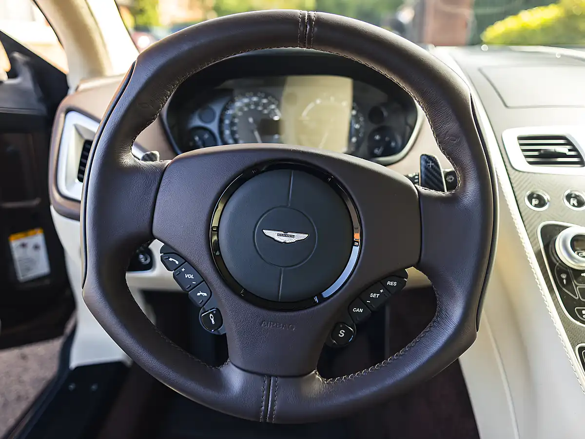 Used 2018 Aston Martin Vanquish Zagato Volante Cairngorm Brown - Interior and Exterior details 16