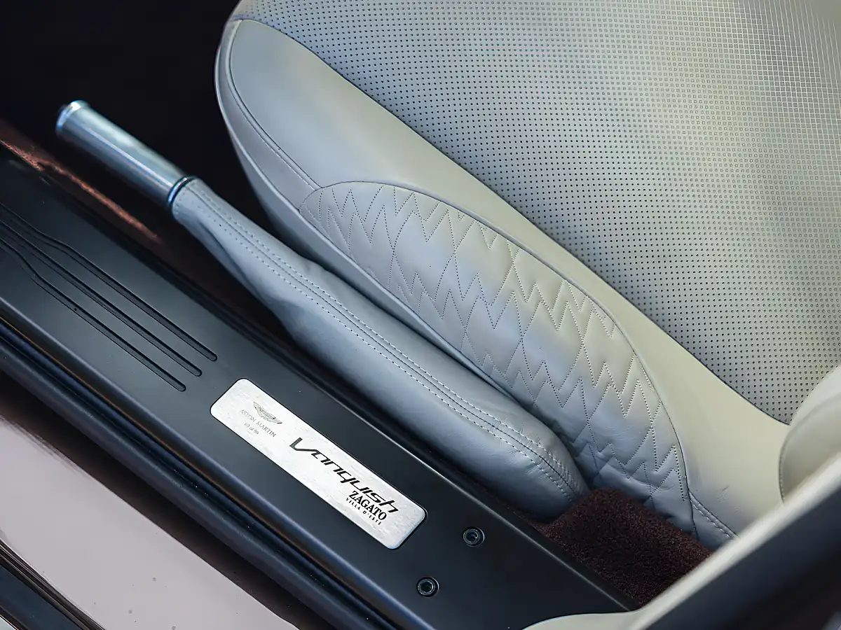 Used 2018 Aston Martin Vanquish Zagato Volante Cairngorm Brown - Interior and Exterior details 19