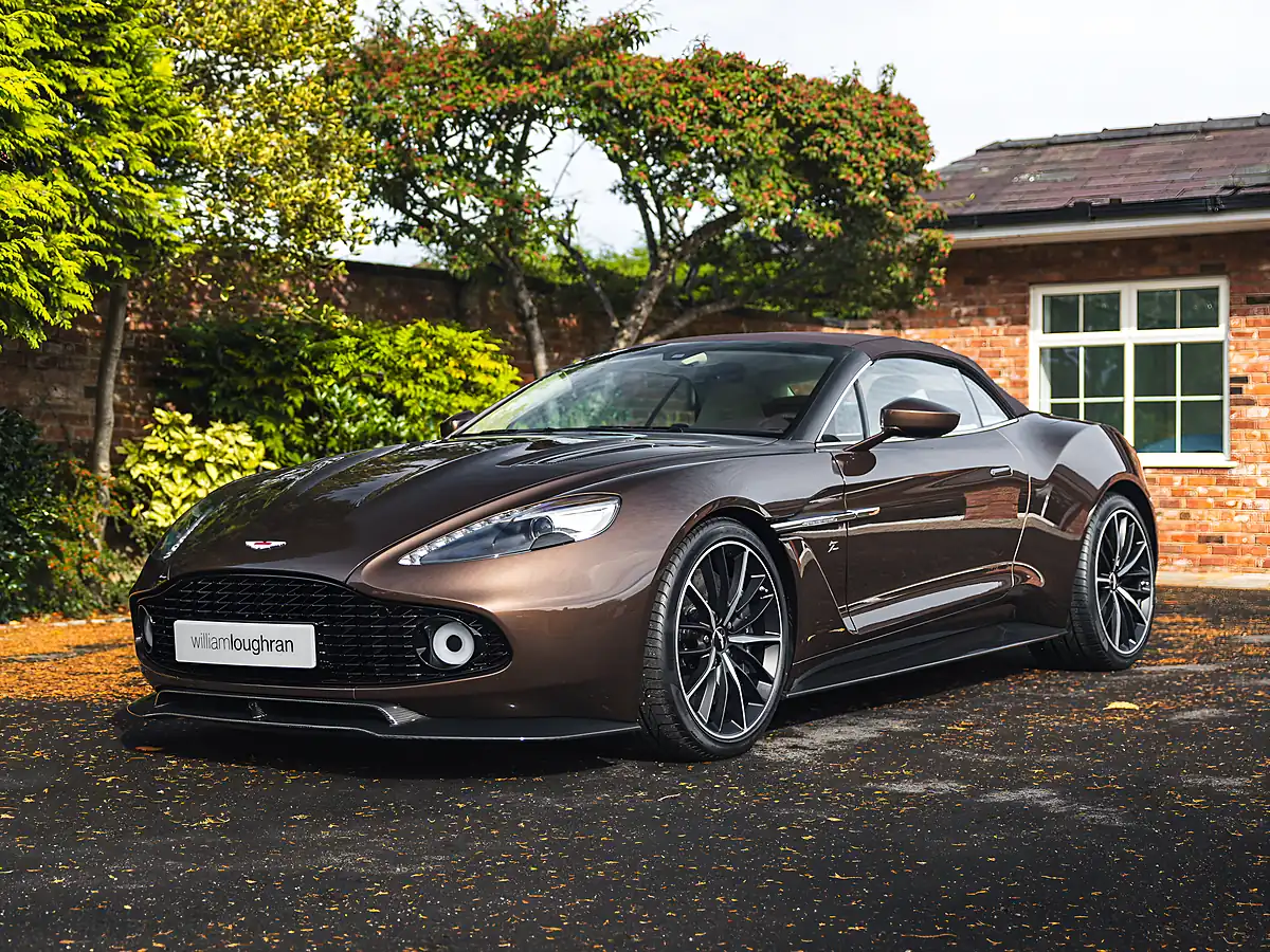 Used 2018 Aston Martin Vanquish Zagato Volante Cairngorm Brown - Interior and Exterior details 2
