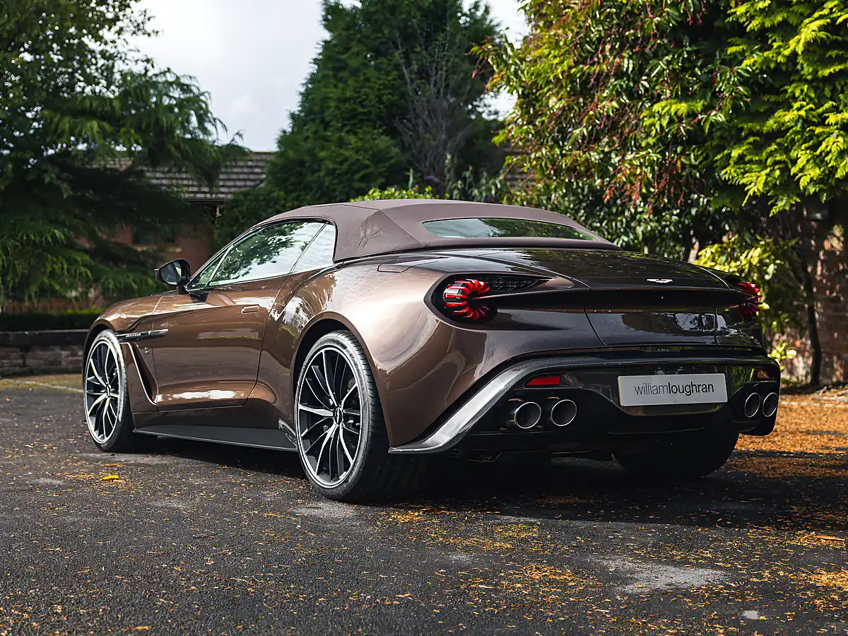 Used 2018 Aston Martin Vanquish Zagato Volante Cairngorm Brown - Interior and Exterior details 4
