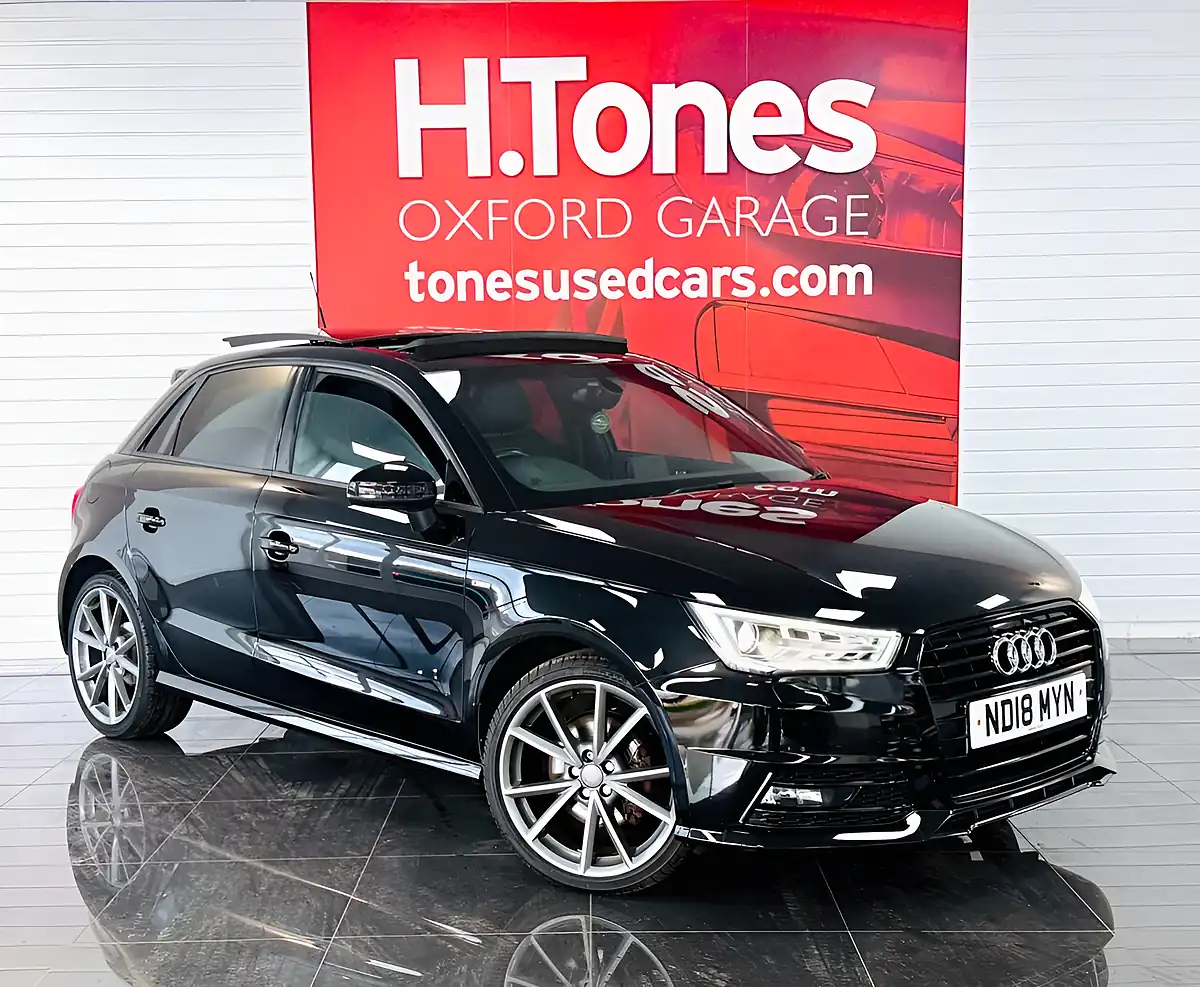 Used 2018 Audi A1 Black Edition Black - Front View
