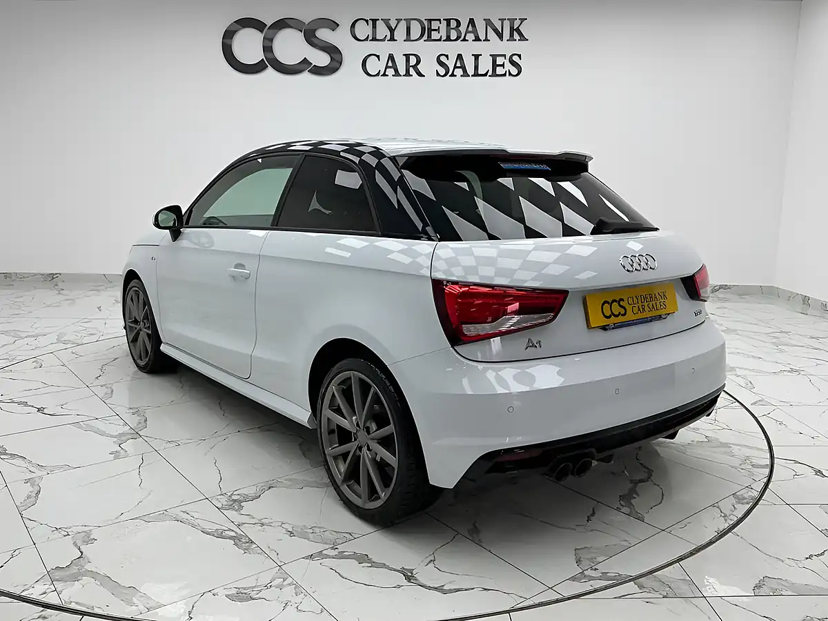 Used 2018 Audi A1 Black Edition Glacier White - Interior and Exterior details 7
