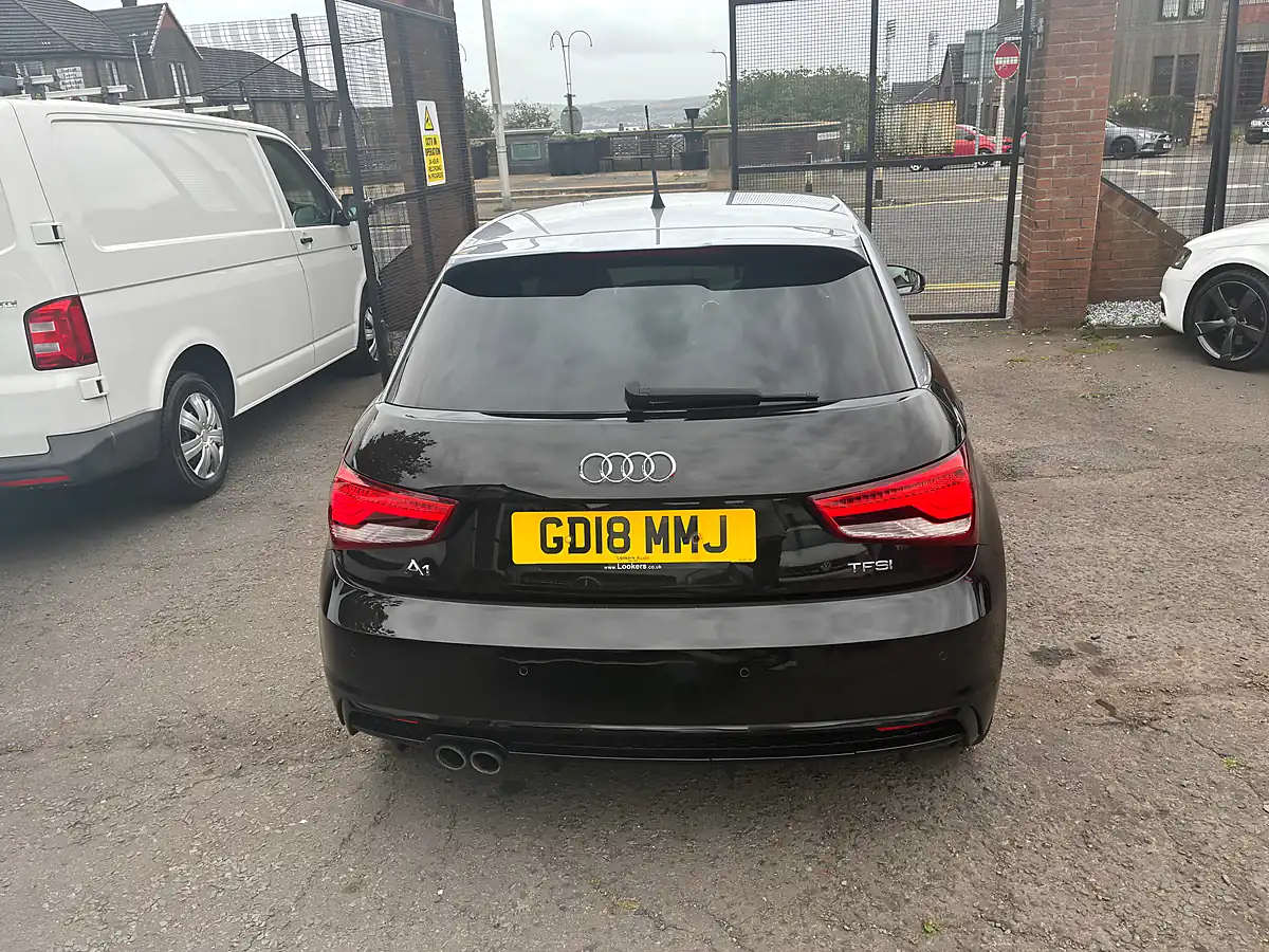 Used 2018 Audi A1 Black Edition Sportback Black - Interior and Exterior details 4