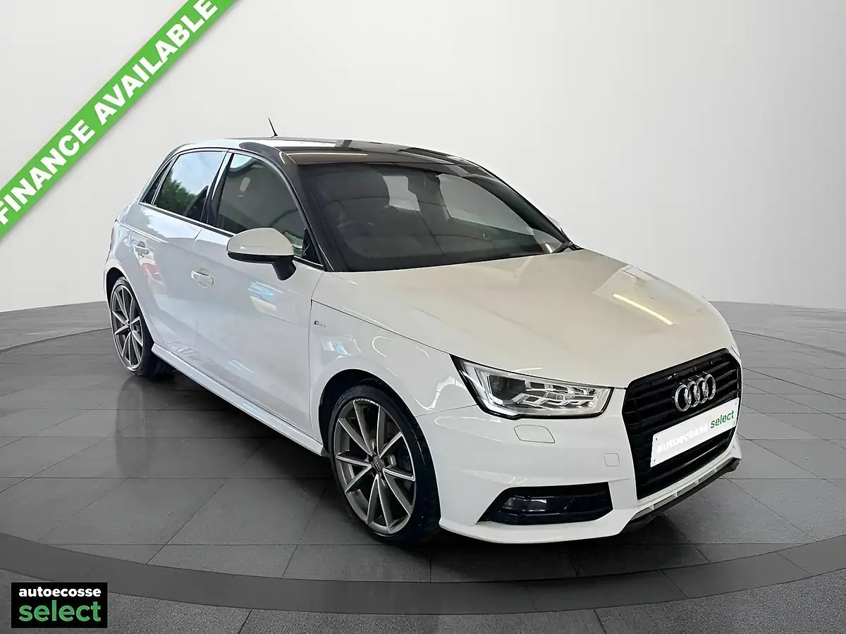 Used 2018 Audi A1 Black Edition White - Front View