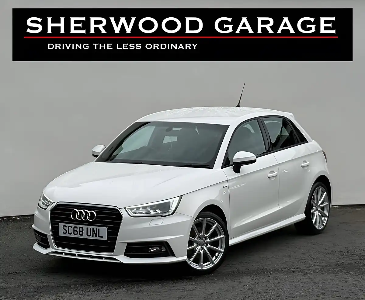 Used 2018 Audi A1 S Line White - Front View