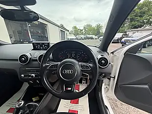 Used 2018 Audi A1 S Line White - Interior and Exterior details 11