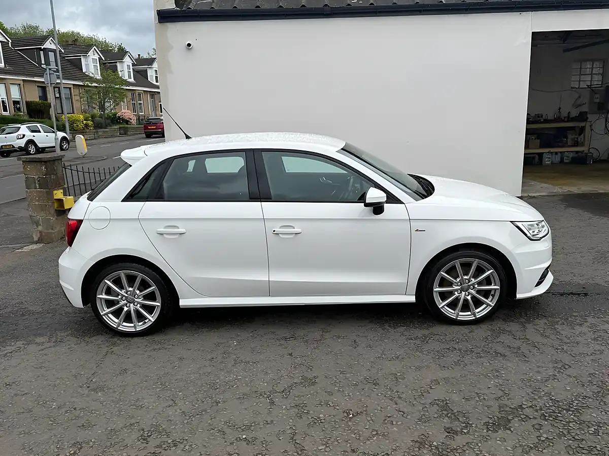 Used 2018 Audi A1 S Line White - Interior and Exterior details 2